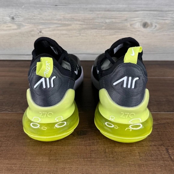 Nike Air Max 270 Light Lemon Twist Black Anthracite AH8050 703 men’s size 8.5 - Picture 4 of 5